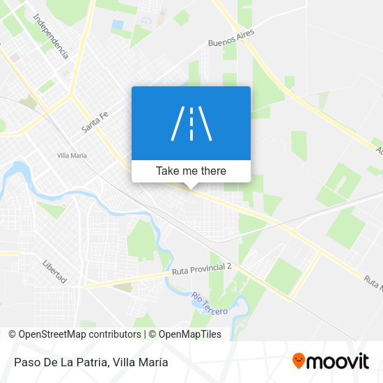Paso De La Patria map