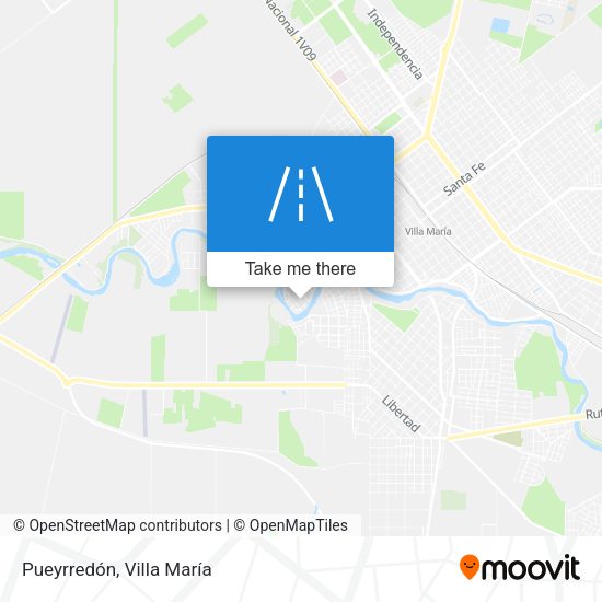Pueyrredón map