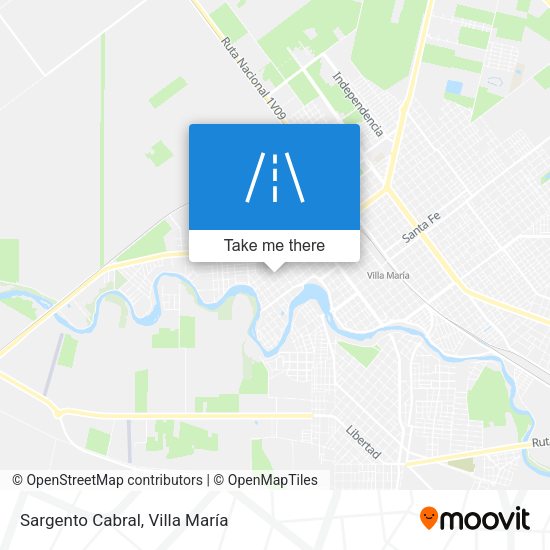 Mapa de Sargento Cabral