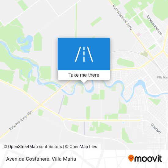 Avenida Costanera map