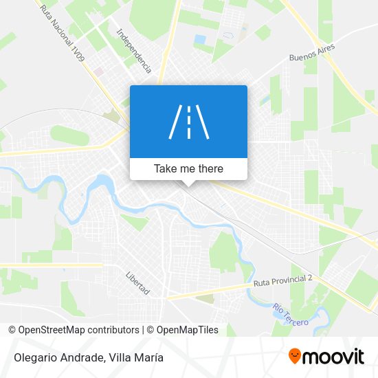 Olegario Andrade map