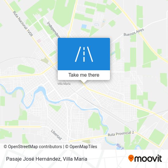 Pasaje José Hernández map
