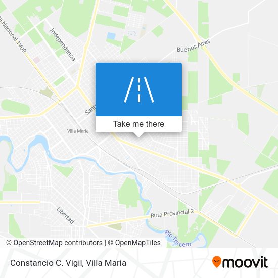 Constancio C. Vigil map