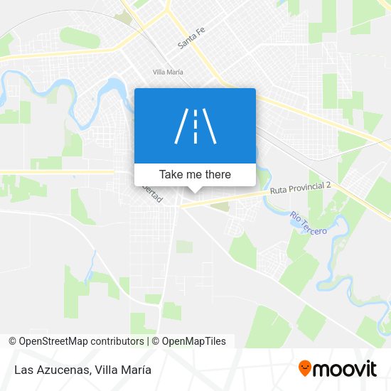 Mapa de Las Azucenas