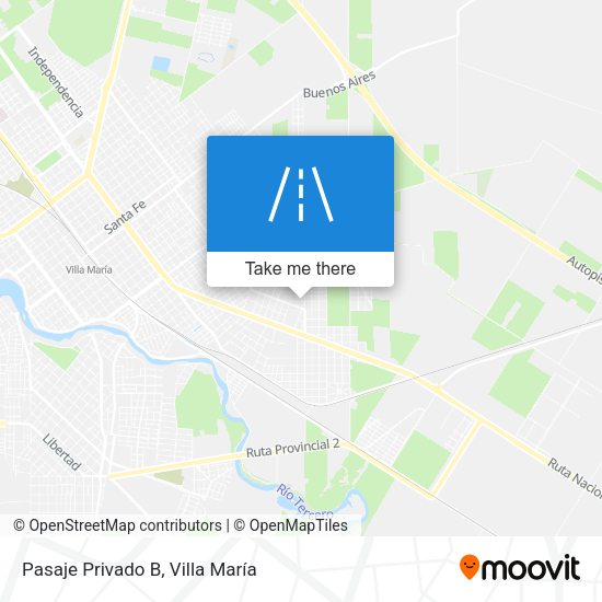 Pasaje Privado B map