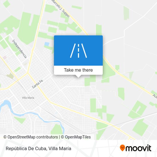 Mapa de República De Cuba