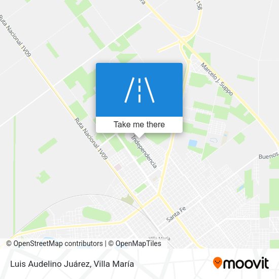 Mapa de Luis Audelino Juárez
