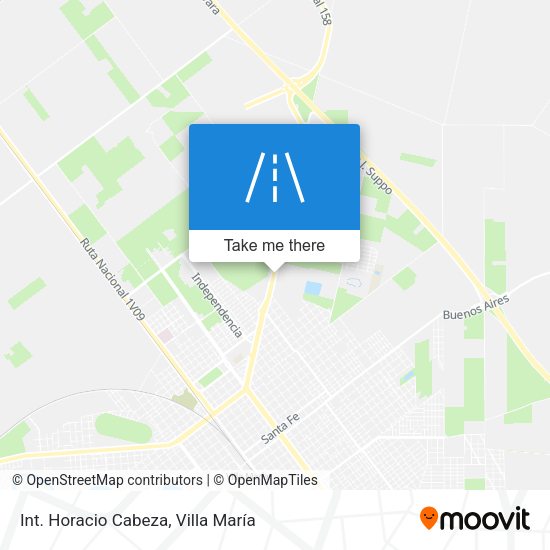 Int. Horacio Cabeza map