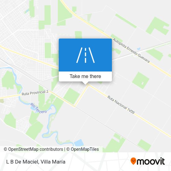 Mapa de L B De Maciel
