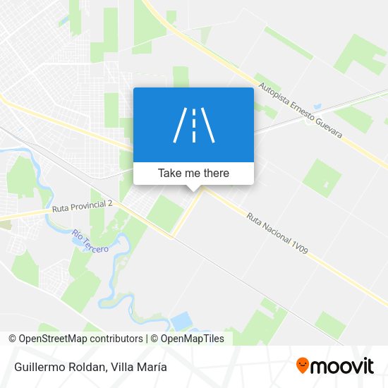 Guillermo Roldan map