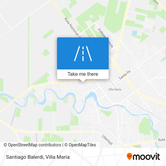 Mapa de Santiago Balerdi