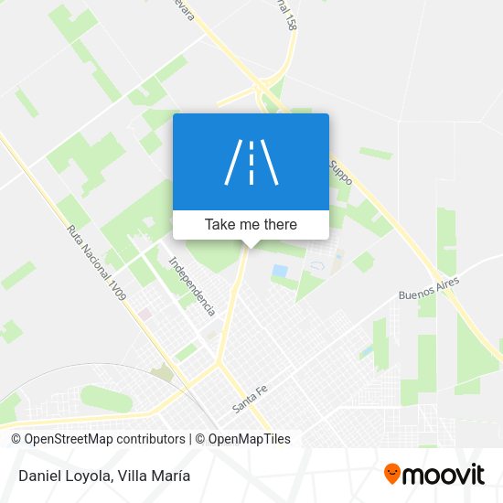 Daniel Loyola map