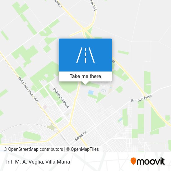 Mapa de Int. M. A. Veglia