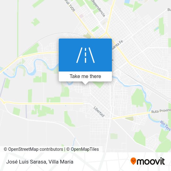 José Luis Sarasa map
