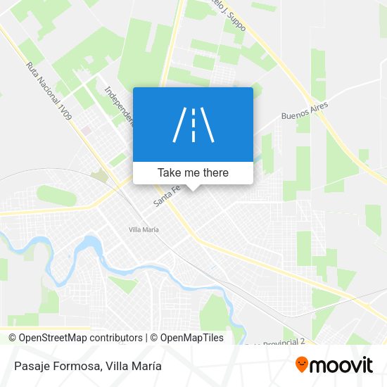 Pasaje Formosa map