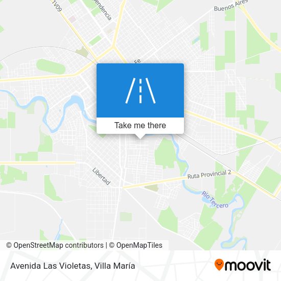 Avenida Las Violetas map