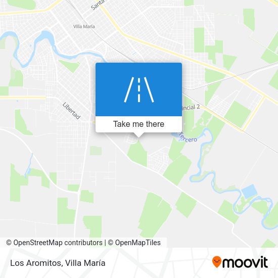 Mapa de Los Aromitos