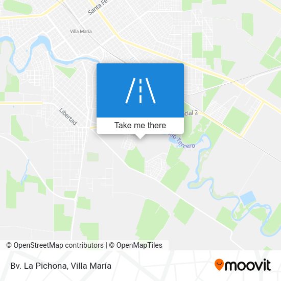 Bv. La Pichona map