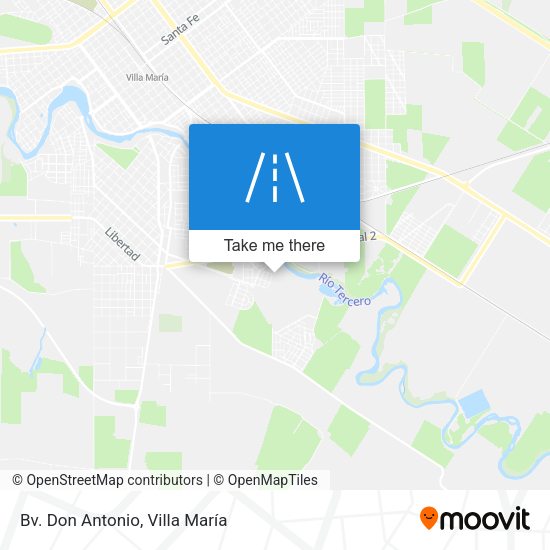 Bv. Don Antonio map
