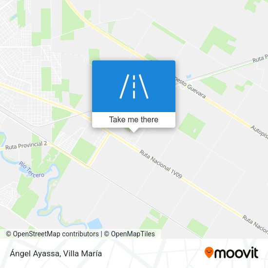 Mapa de Ángel Ayassa