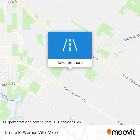 Emilio R. Werner map