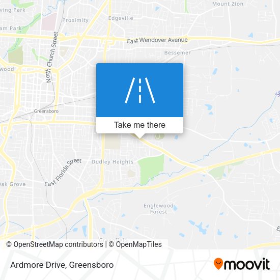 Mapa de Ardmore Drive