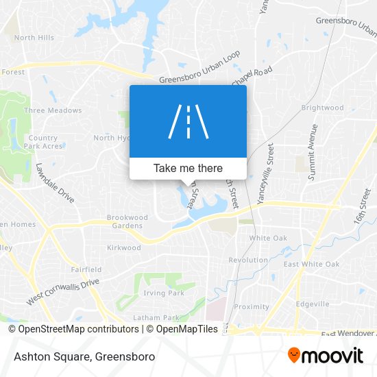 Ashton Square map