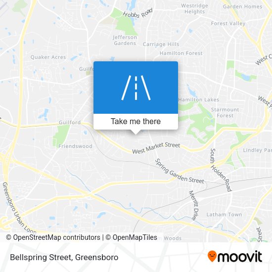 Bellspring Street map