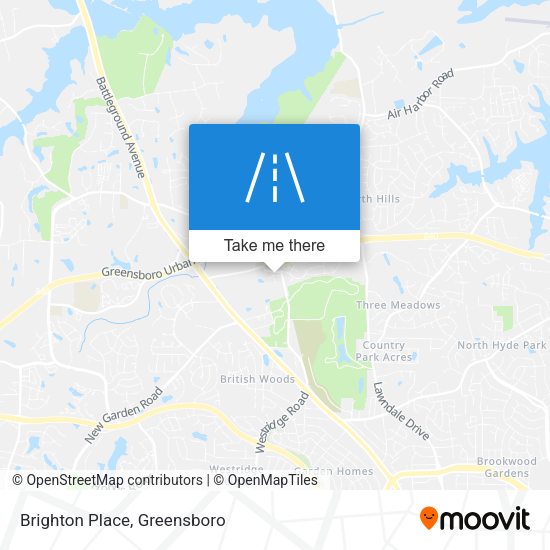 Mapa de Brighton Place