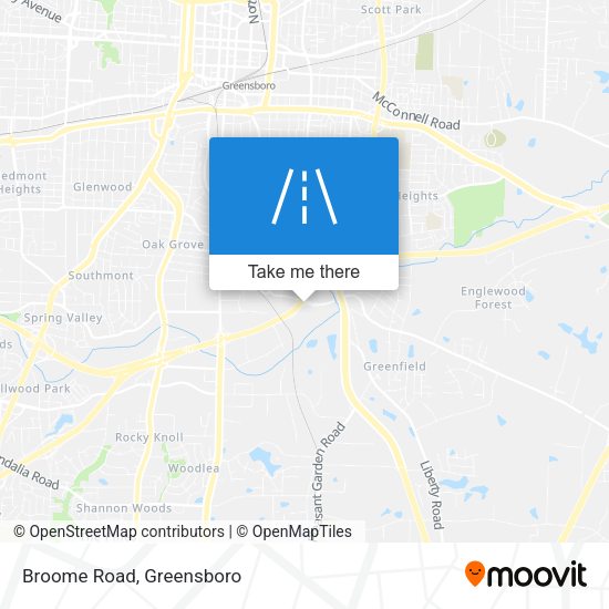 Mapa de Broome Road