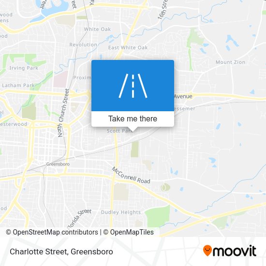 Charlotte Street map