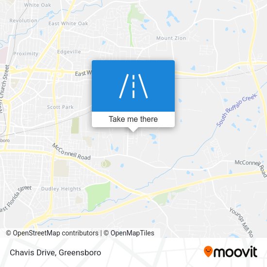 Mapa de Chavis Drive