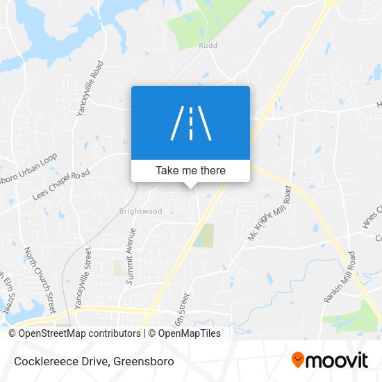 Mapa de Cocklereece Drive