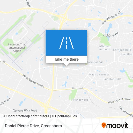 Daniel Pierce Drive map