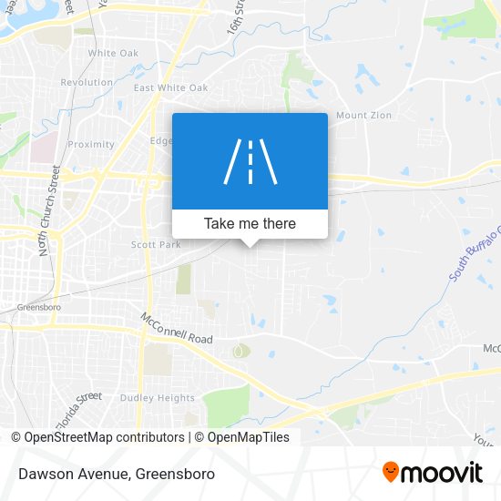 Mapa de Dawson Avenue