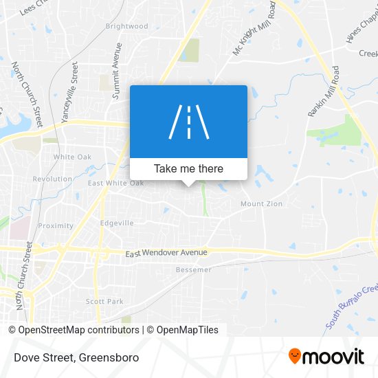 Mapa de Dove Street