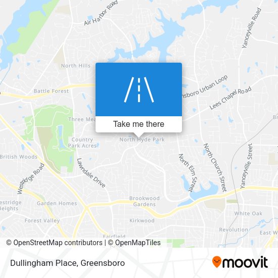 Dullingham Place map