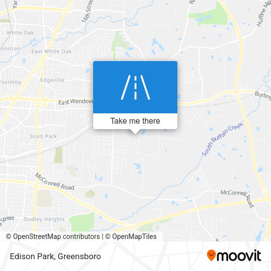 Mapa de Edison Park