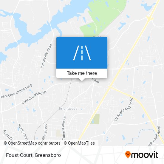 Foust Court map