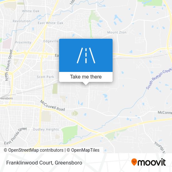 Franklinwood Court map