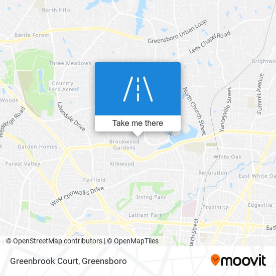 Greenbrook Court map
