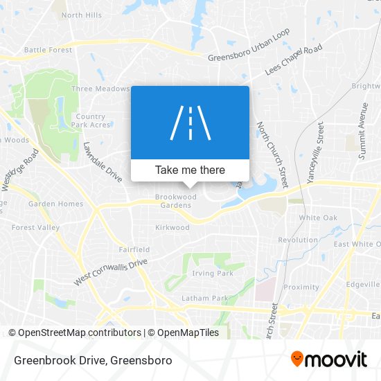 Greenbrook Drive map