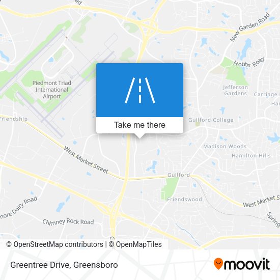 Mapa de Greentree Drive