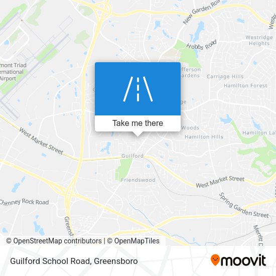 Guilford School Road map