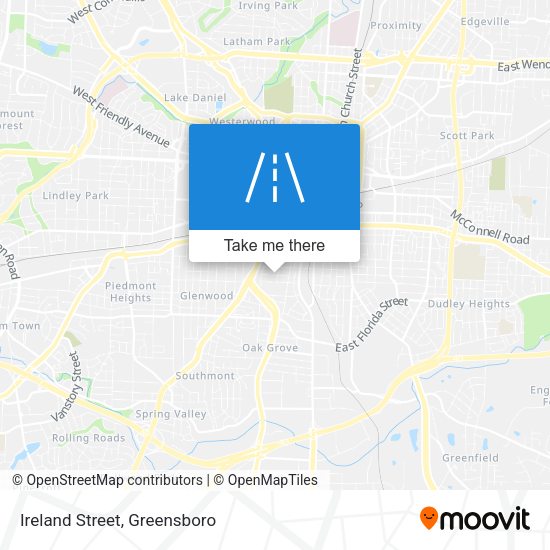 Mapa de Ireland Street