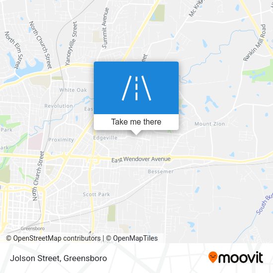 Mapa de Jolson Street