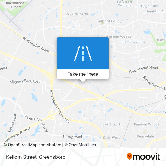 Mapa de Kellom Street
