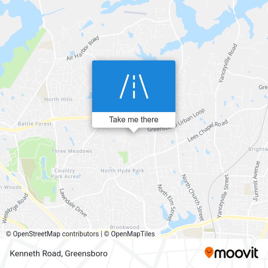 Mapa de Kenneth Road