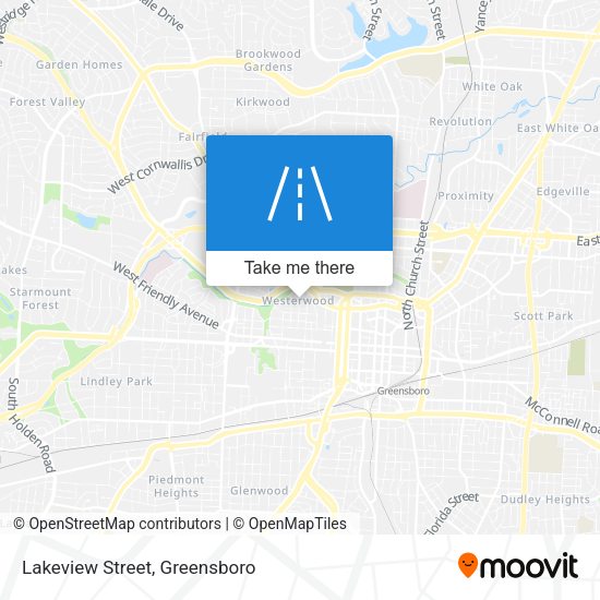 Lakeview Street map
