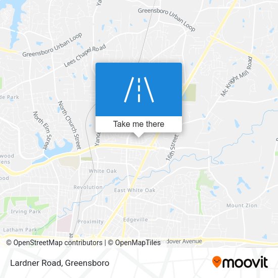 Lardner Road map